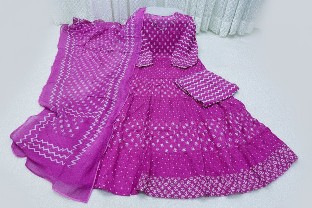 Naarira Cotton tulip Printed Suits