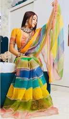 Naarira Pankh Tabby Silk Saree for Women