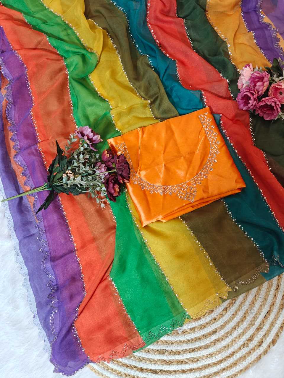 Naarira Pankh Tabby Silk Saree for Women