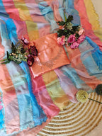 Naarira Pankh Tabby Silk Saree for Women