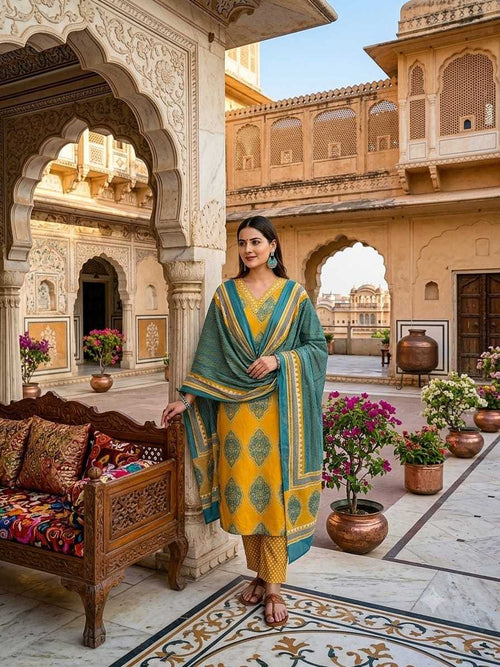 Naarira Bhanvika Cotton Embroidery