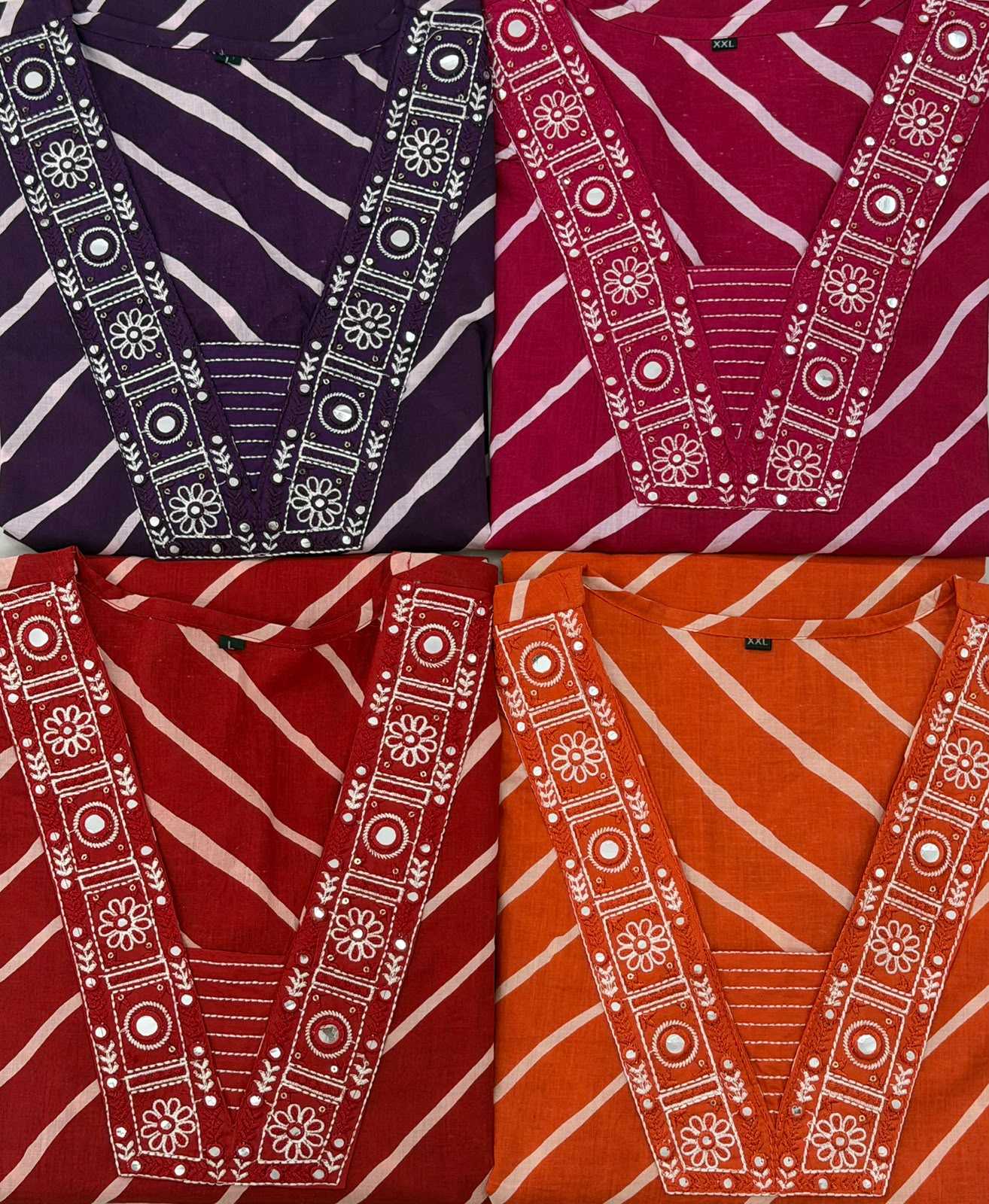 Naarira kemiya Cotton Festive Kurti