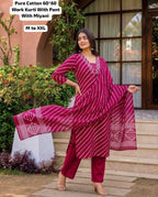Naarira kemiya Cotton Festive Kurti