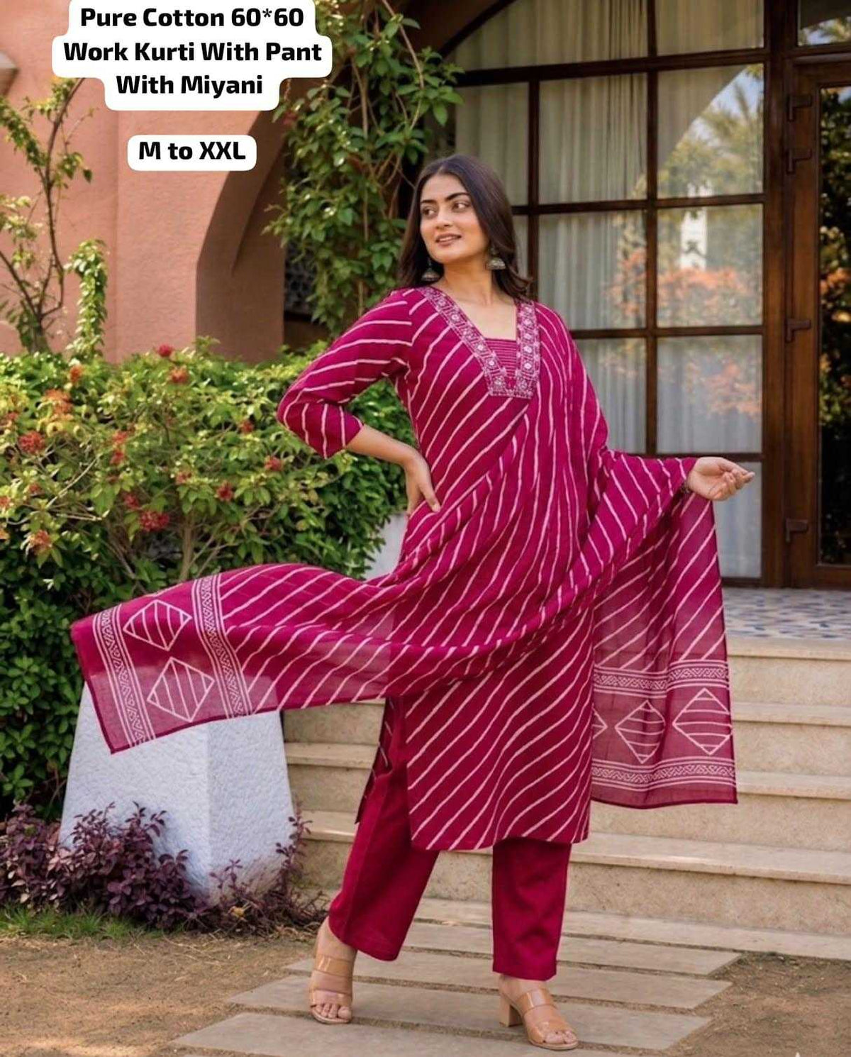 Naarira kemiya Cotton Festive Kurti