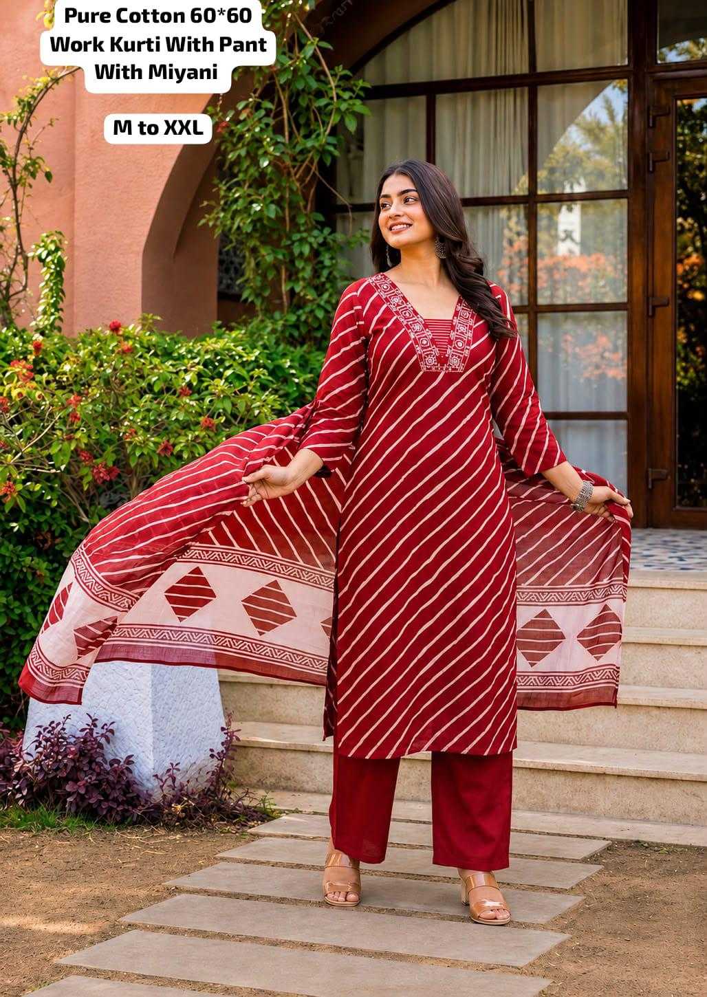 Naarira kemiya Cotton Festive Kurti