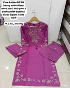 Naarira Lavina Cotton Printed Suit