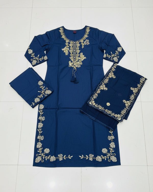 Naarira Lavina Cotton Printed Suit - alternate view