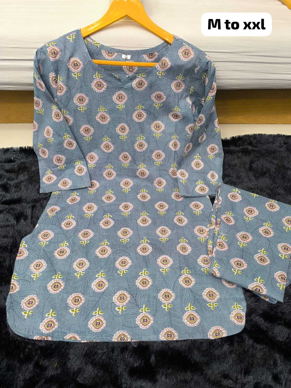 Naarira Maheshwari Cotton Short Kurti