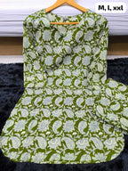 Naarira Maheshwari Cotton Short Kurti