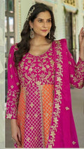 Naarira Alishba Chinon Embroidered Suits