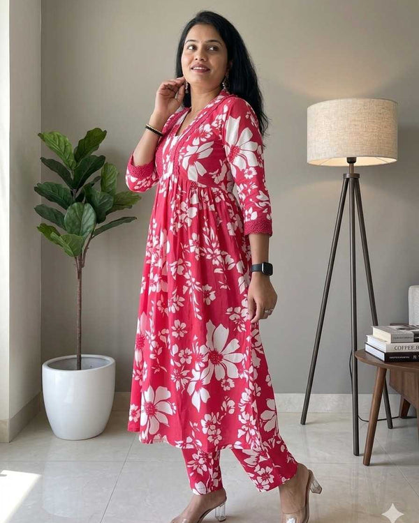 Naarira Cotton Printed Suits