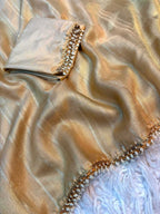 Naarira Deepali Tissue Organza Sarees