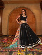 Naarira Faux Georgette Designer Lehenga