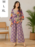 Naarira Aaryahi Pure Cotton Printed Co-ord Set