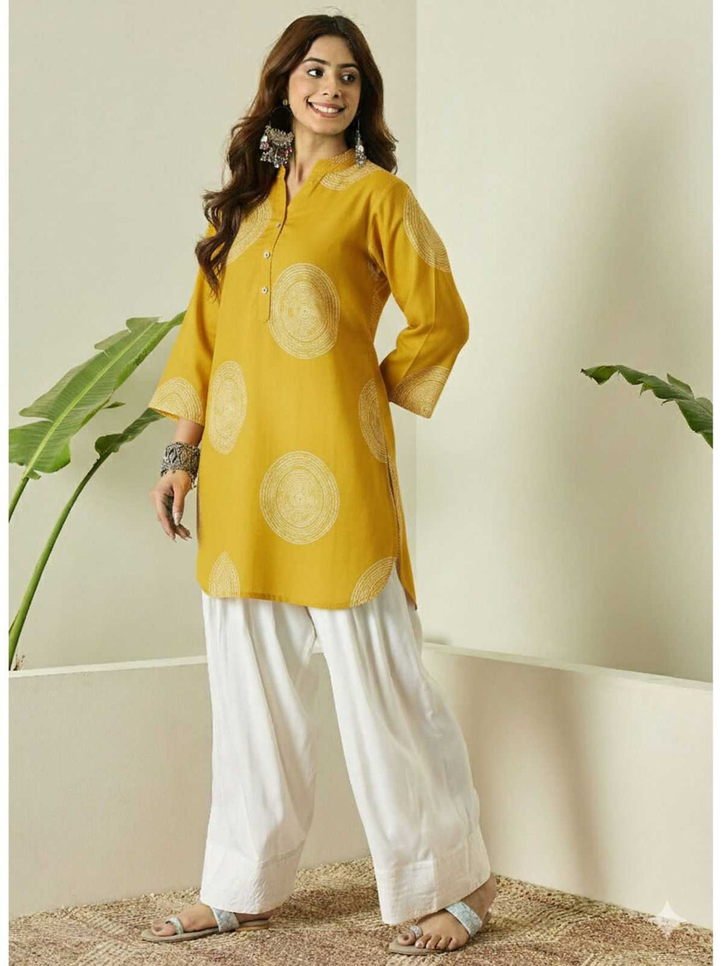 Naarira Abhira Viscose Rayon Farsi Salwar Co-ord Set