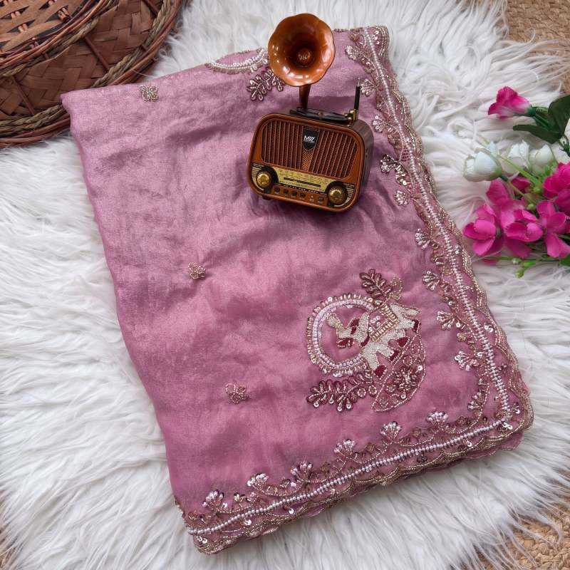 Naarira KESH651 Hathi Satin Silk Traditional Silk Sarees