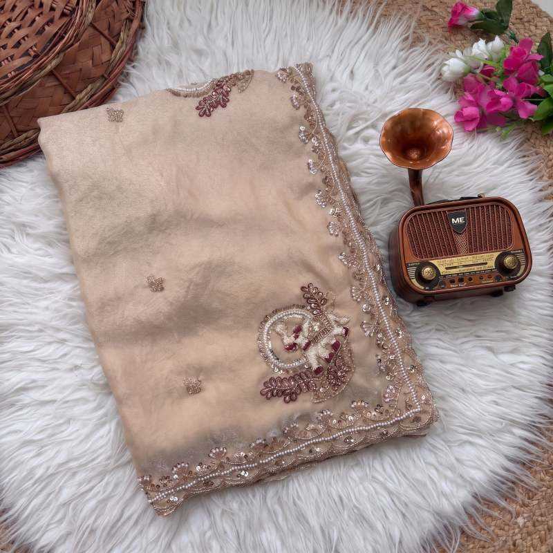 Naarira KESH651 Hathi Satin Silk Traditional Silk Sarees