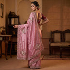 Naarira KESH651 Hathi Satin Silk Traditional Silk Sarees