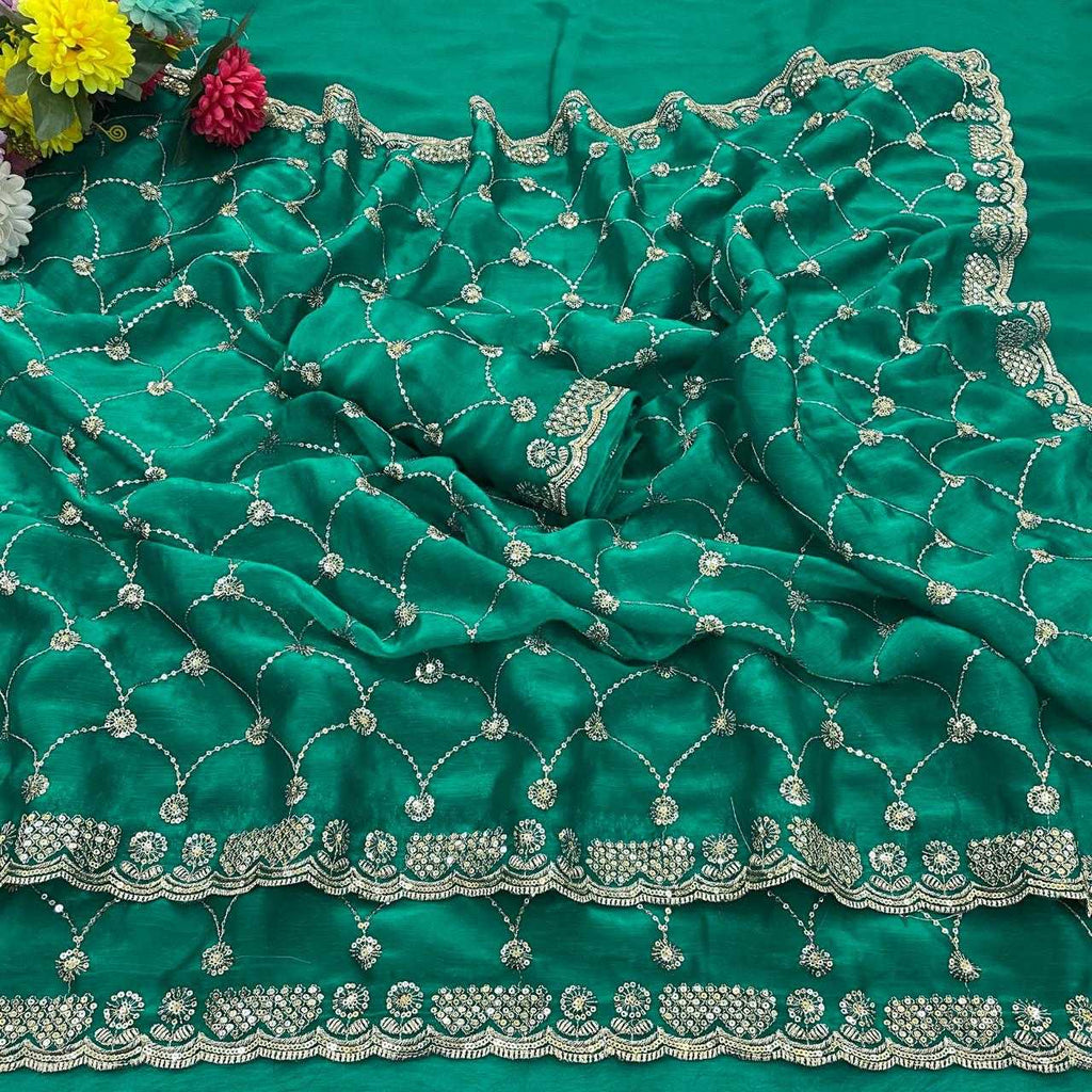 Naarira  KESH651 Jyoti Chiffon Designer Silk Sarees