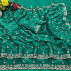 Naarira  KESH651 Jyoti Chiffon Designer Silk Sarees