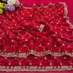 Naarira  KESH651 Jyoti Chiffon Designer Silk Sarees