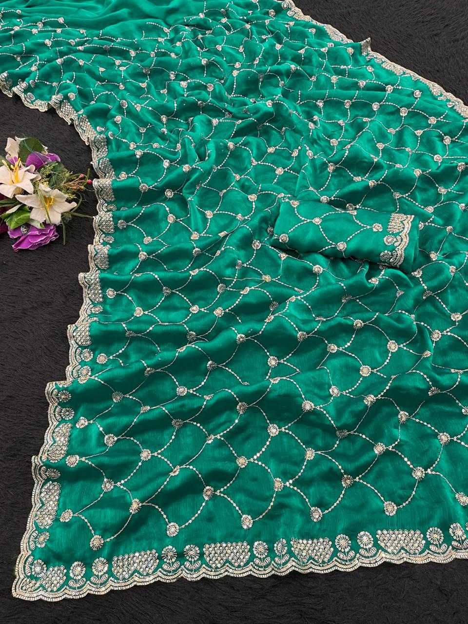 Naarira  KESH651 Jyoti Chiffon Designer Silk Sarees