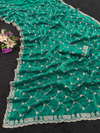 Naarira  KESH651 Jyoti Chiffon Designer Silk Sarees