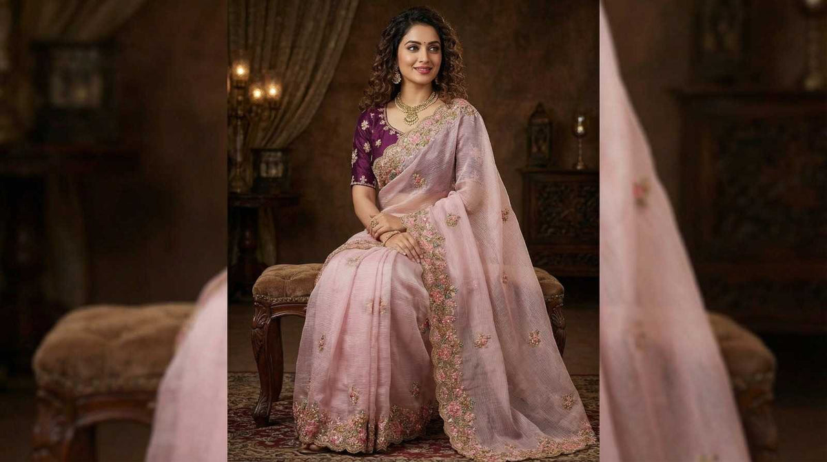 Naarira KESH651 Tina Soft Silk Soft Silk Sarees