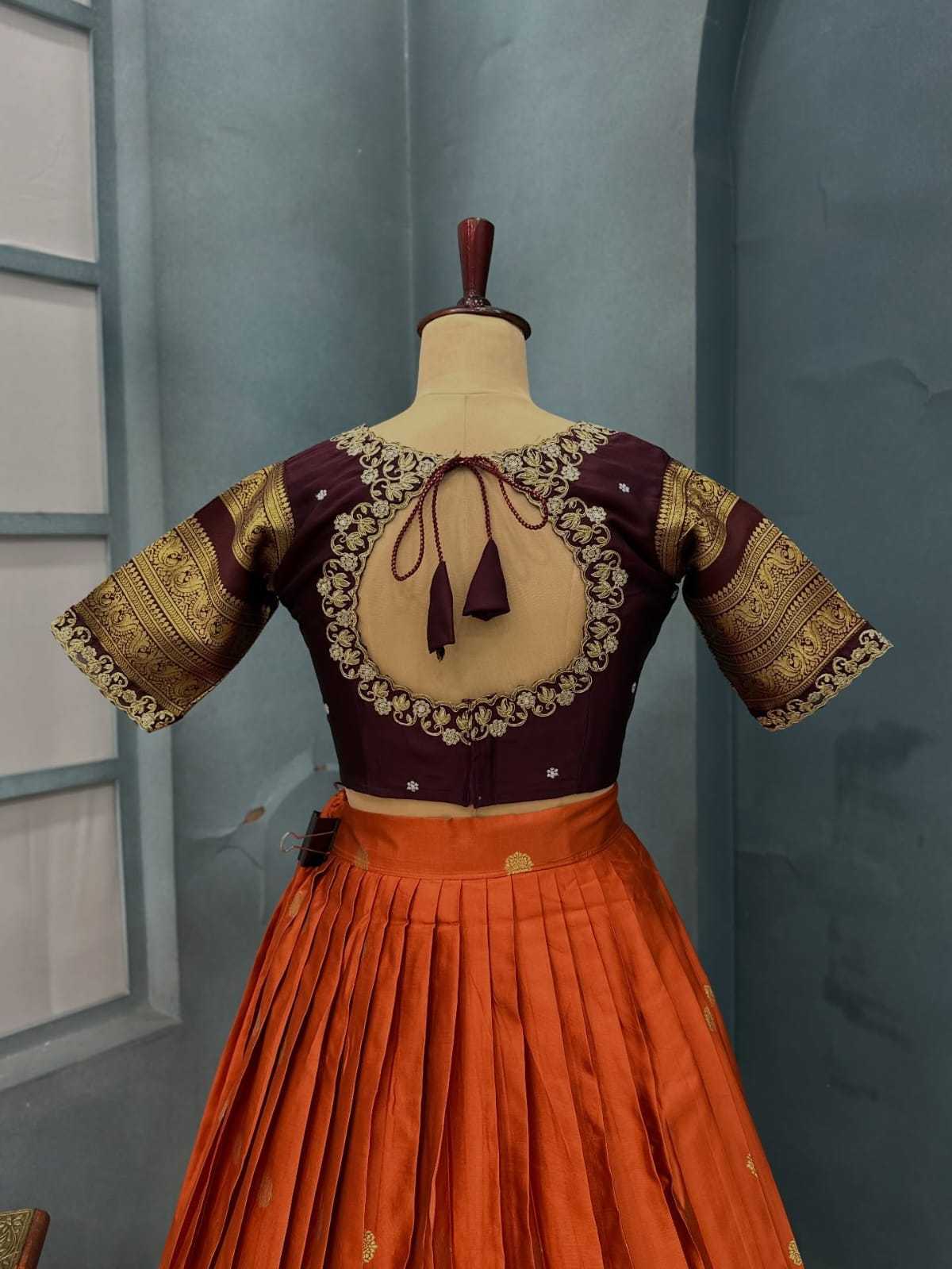 Naarira Kanjivaram Silk Designer Lehenga