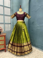 Naarira Kanjivaram Silk Designer Lehenga