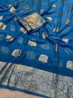 Naarira Garima Premium Georgette Designer Saree