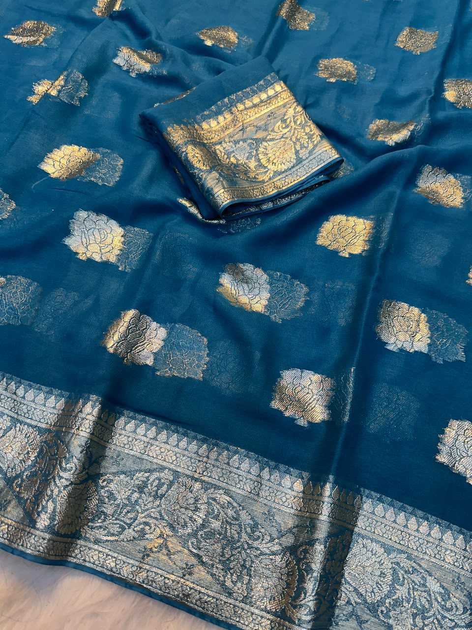 Naarira Garima Premium Georgette Designer Saree
