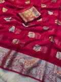 Naarira Garima Premium Georgette Designer Saree