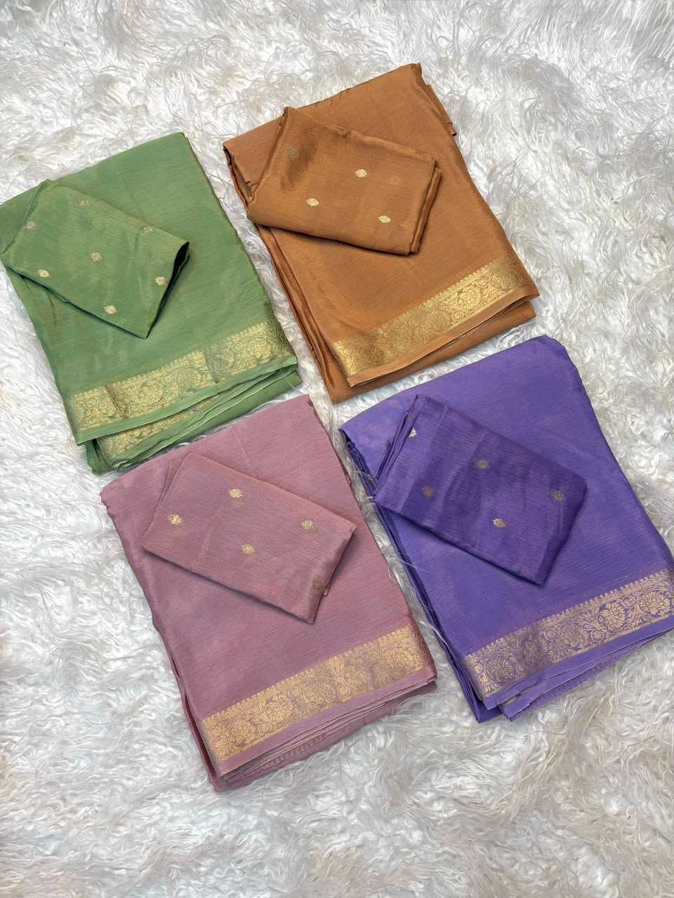 Naarira Geet Chinon Designer Saree