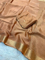 Naarira Geet Chinon Designer Saree