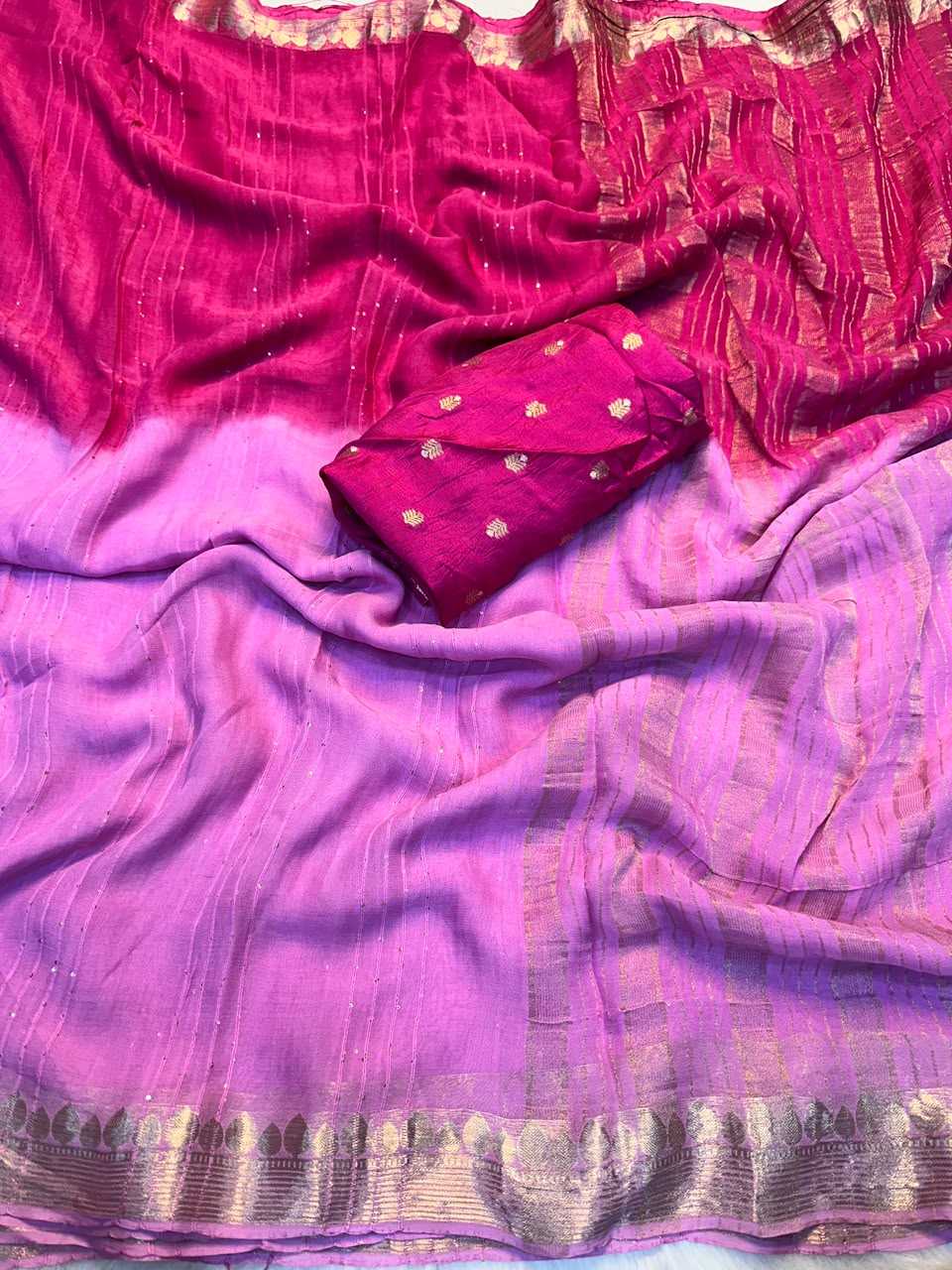 Naarira  KESH671 Ishita Premium Georgette Designer Sarees