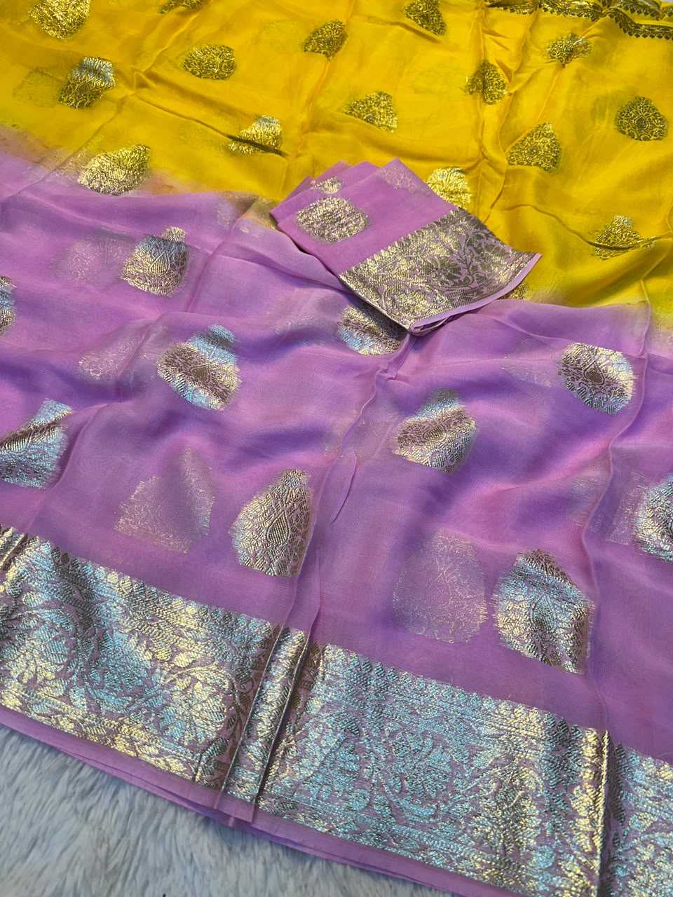 Naarira KESH671 Roshni Premium Georgette Designer Saree