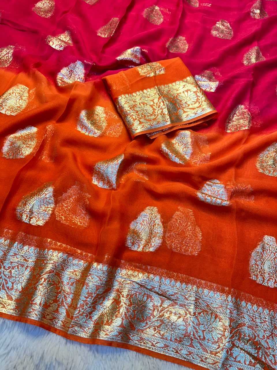 Naarira KESH671 Roshni Premium Georgette Designer Saree