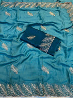 Naarira Sequence Georgette Designer Sarees