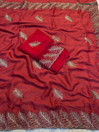 Naarira Sequence Georgette Designer Sarees