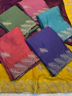 Naarira Sequence Georgette Designer Sarees
