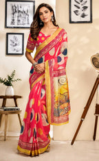 Naarira Chanderi Cotton Designer Sarees