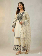 Naarira Sequence Embroidery Cotton Suits