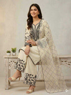 Naarira Sequence Embroidery Cotton Suits