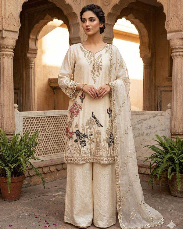Naarira FENDY Embodied Palazzo Suit - alternate view