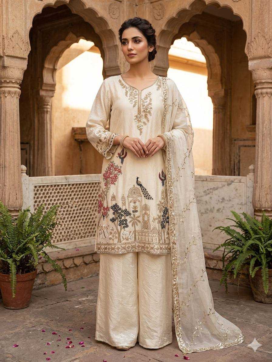 Naarira FENDY Embodied Palazzo Suit