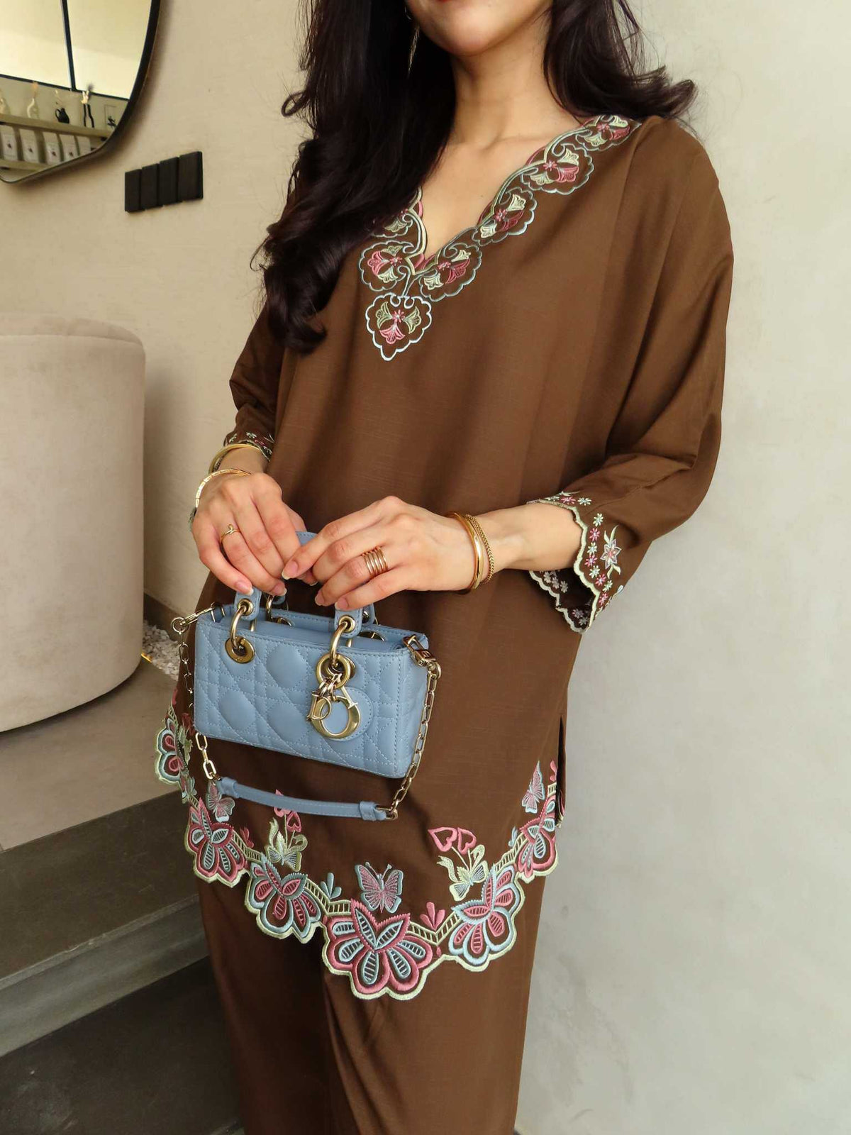 Naarira KESH678 511 Crepe Co-ord Set