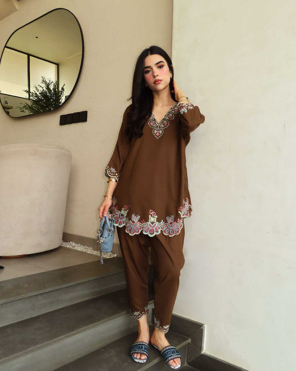 Naarira KESH678 511 Crepe Co-ord Set