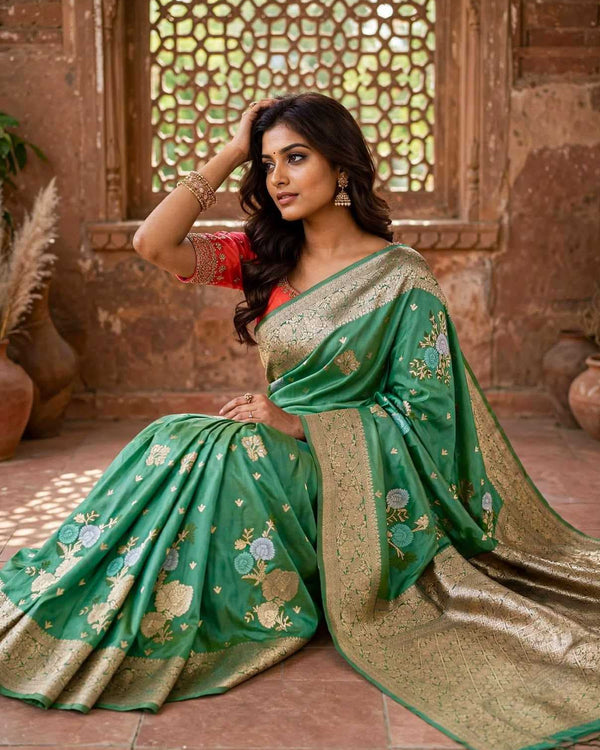 Naarira KESH681 Falguni Soft Silk Soft Silk Sarees - alternate view