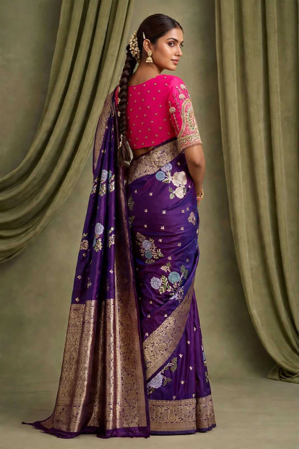 Naarira KESH681 Falguni Soft Silk Soft Silk Sarees